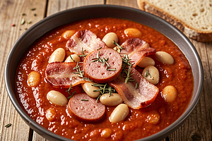 Gluten-free Breton beans