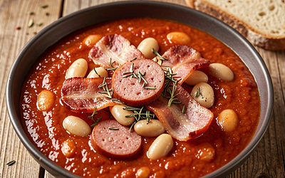 Gluten-free Breton beans