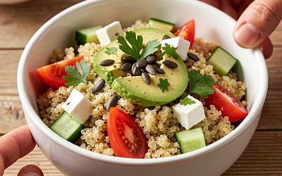 Quinoa Salad with Avocado