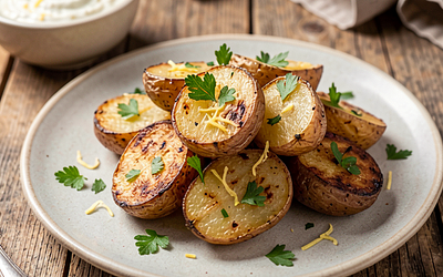 Herb and Garlic Roasted Potatoes