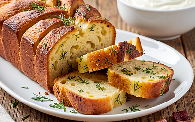 Potato Babka with Dill (Polish Regional Cuisine)