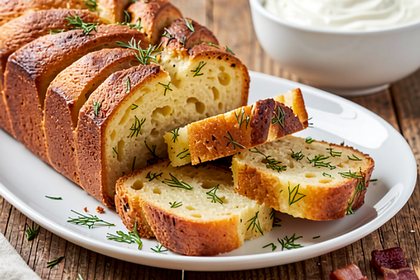 Babka ziemniaczana z koperkiem (kuchnia regionalna polska)