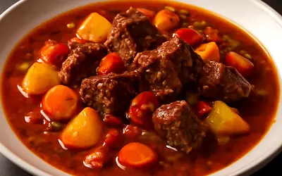 Hungarian goulash (Gulyás)
