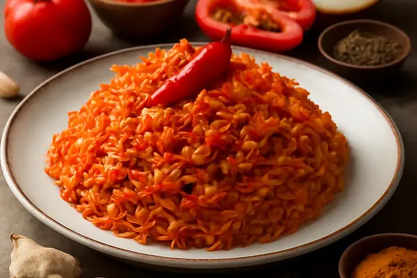 Jollof Rice nigeryjskie
