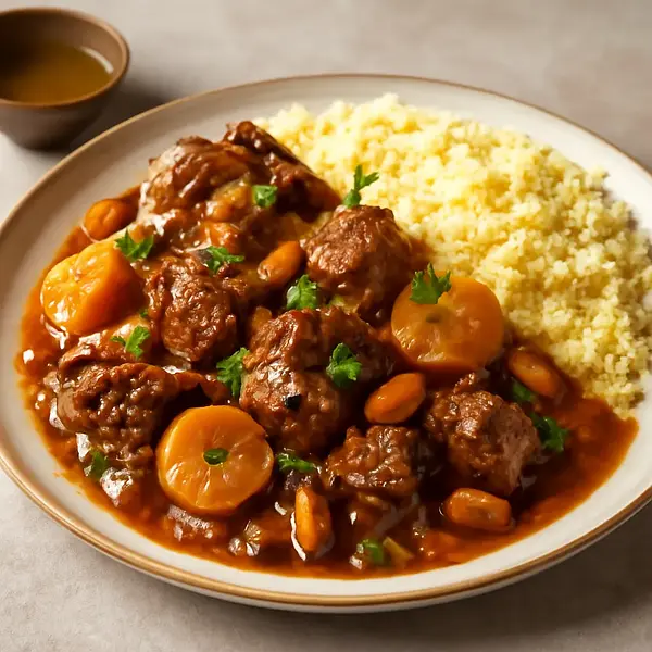 Lamb Tagine with Apricots