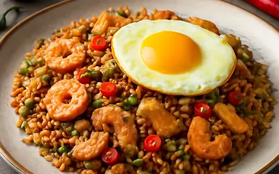 Nasi Goreng indonezyjski