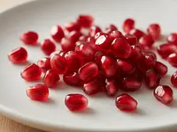 Pomegranate seeds (for decoration)