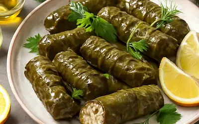 Dolma - faszerowane liście winogron