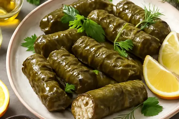 Dolma - faszerowane liście winogron