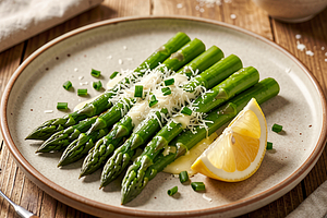 Asparagus in Butter with Parmesan
