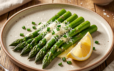 Asparagus in Butter with Parmesan