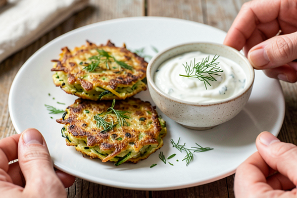 Kotlety z cukinii z serem