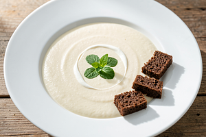 Creamy White Vegetable Soup (Polish-Modern)
