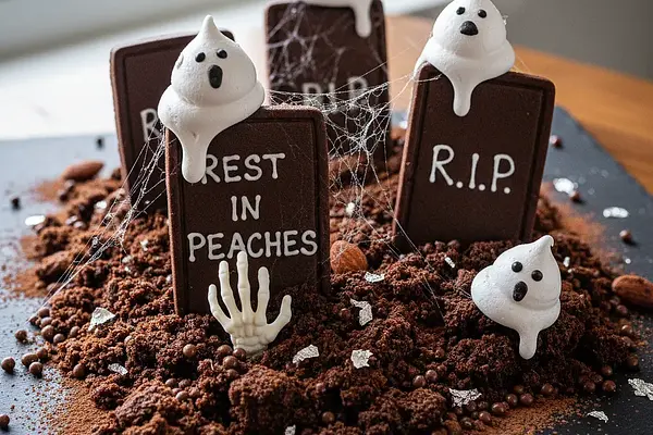 Czekoladowy Cmentarz z Duchami Bezy