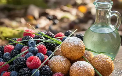 Millet Pralines 'Forest Treasures of Podlasie' with a hint of Żubrówka