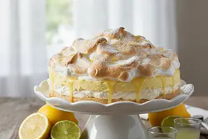 Velvety Lemon Cake 'Limoncello Cloud' No-Bake