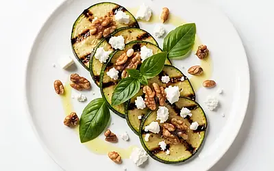 Grillowane cukinie z serem feta