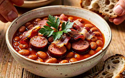 Breton Bean Stew (traditional autumn version)