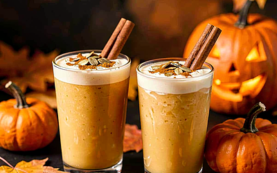 Pumpkin Smoothie with Cinnamon