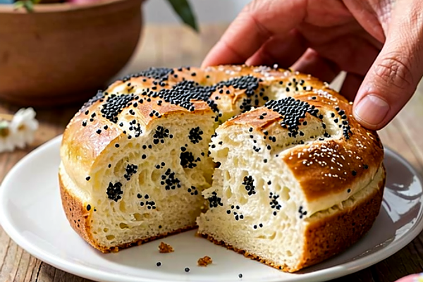 Tradycyjny makowiec na cieście drożdżowym (wielkanocny)