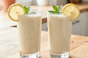 Pear smoothie with yogurt (Polish-modern)