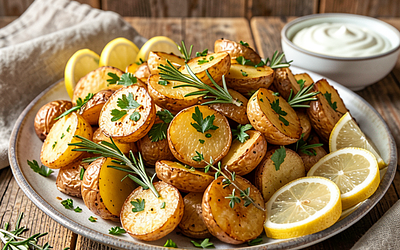 Herb Roasted Potatoes (Polish, Traditional)