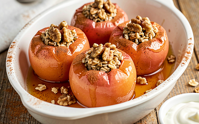 Baked Apples with Nuts