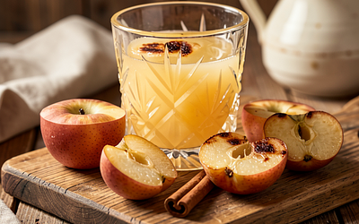 Cider from roasted Antonówka apples