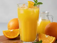 Fresh orange juice