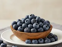 Fresh blueberries