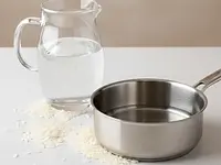 Water (for the suspension and cooking)