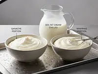 30% cream (for ganache and whipping)