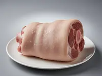 Raw pork knuckle
