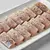 Salted herring fillets