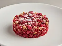 Freeze-dried raspberry (topping)