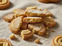 Butter cookies (for the base, optional)