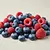 Mixed fruits (e.g. blueberries and raspberries)