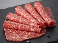 Beef (rump or ribeye) - thin slices