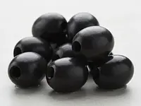 Pitted black olives