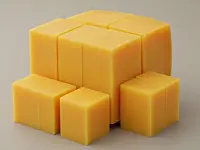 Yellow cheese (gouda or similar)