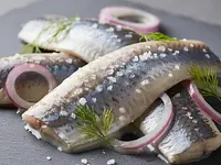 Matjes herring (fillet of salted herring)