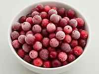 Frozen cranberry