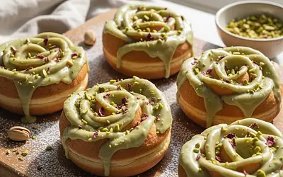 Pączki Różane z Pistacjami – Udoskonalony Przepis Babci