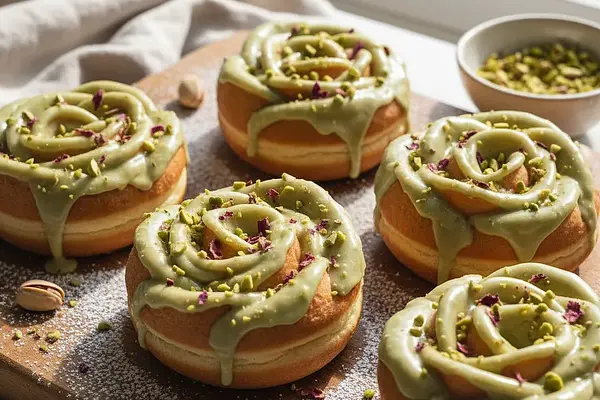 Pączki Różane z Pistacjami – Udoskonalony Przepis Babci