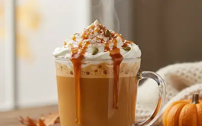 Korzenne Latte z Dynią i Solonym Karmelem