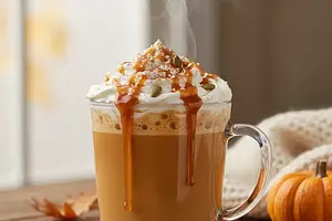 Korzenne Latte z Dynią i Solonym Karmelem