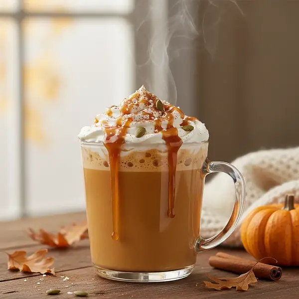 Korzenne Latte z Dynią i Solonym Karmelem