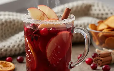 Korzenny Grzaniec Jabłkowo-Żurawinowy (bezalkoholowy)