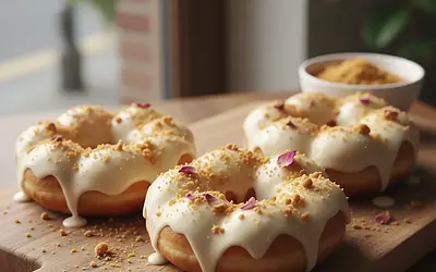 Pączki Różane z Kruszonką Waniliową – Sekrety Babcinej Spiżarni
