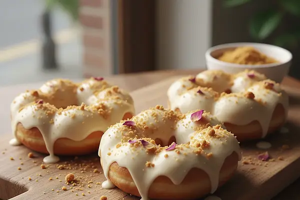 Pączki Różane z Kruszonką Waniliową – Sekrety Babcinej Spiżarni